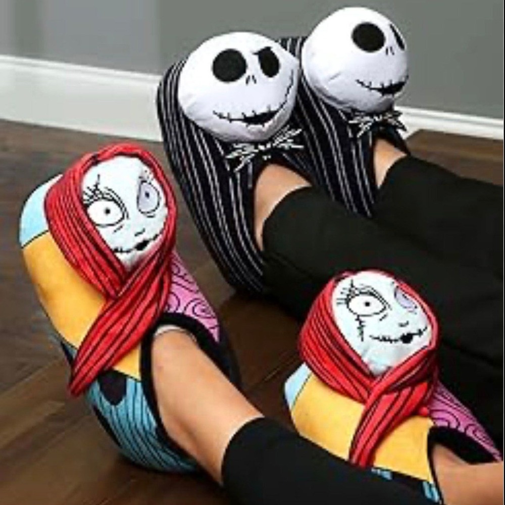 Disney The Nightmare Before Christmas Jack Skellington Slippers – Wmn's S 7/8